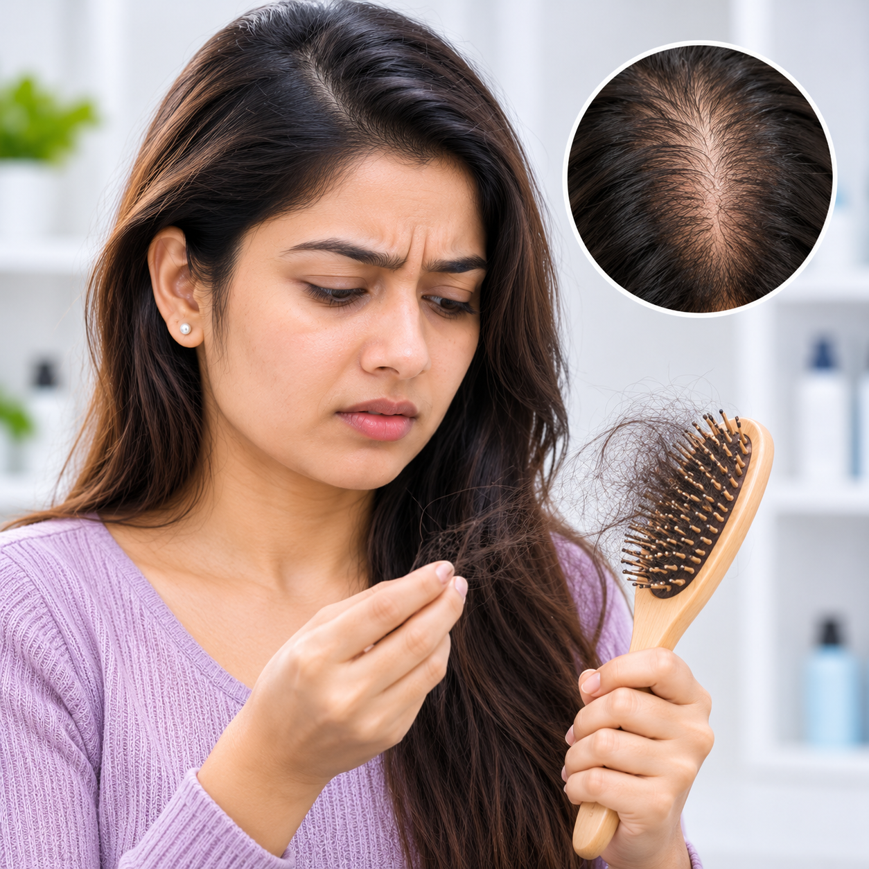 Hair fall treatment