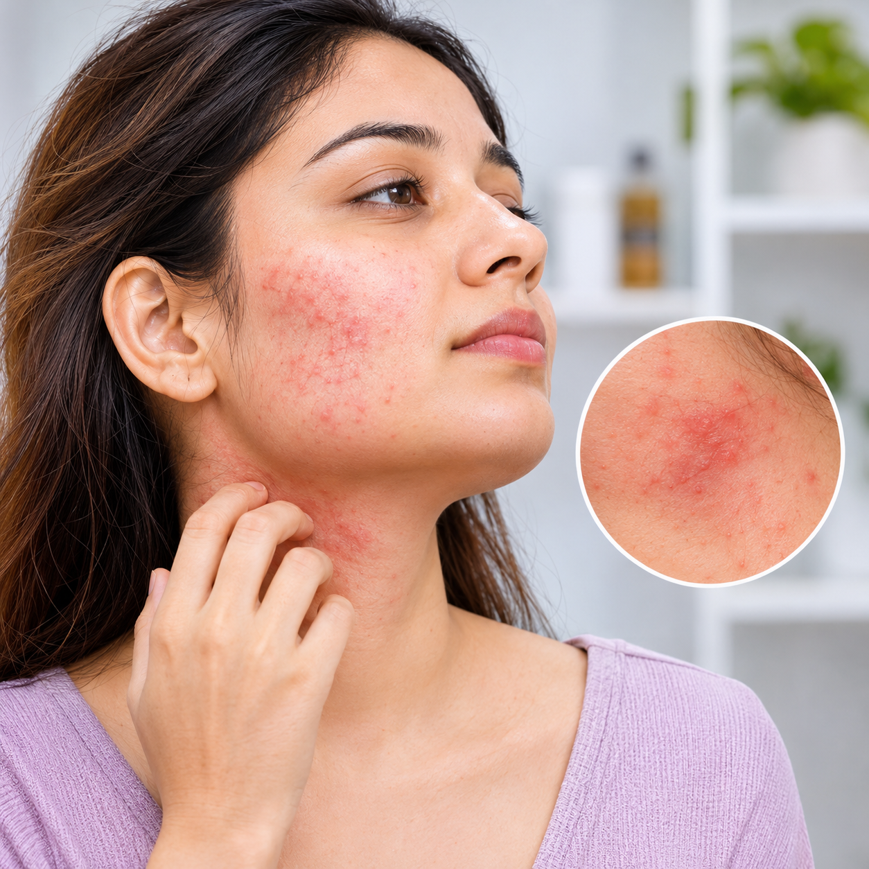 Skin allergy treatment